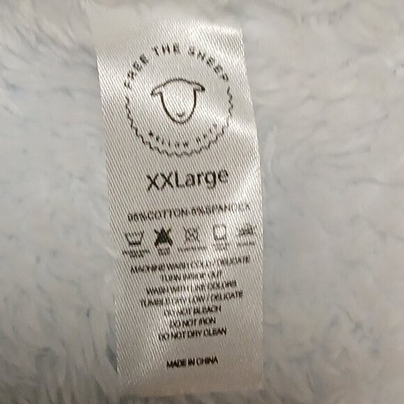 Free The Sheep Sky In You Sky Blue Hoodie - Picture 6 of 7